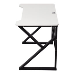 100cm W x 60cm D Metal Frame Office Desk Indoor Game Table