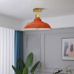 Zeke Modern Black Metal Semi Flush 3 Way Ceiling Light Fitting Dining Room Lights
