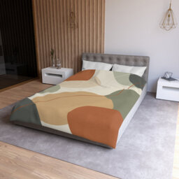 Microfiber Duvet Cover Boho Style, Design 12