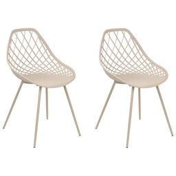 Rosanne 47cm H Cross Back Side Chair in Green