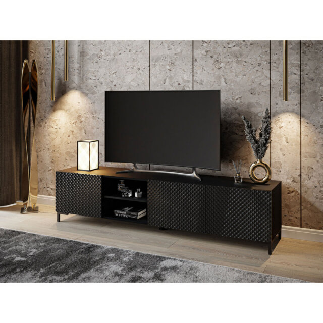 "Zanuck Unfinished TV Stand for TVs up to 70"""