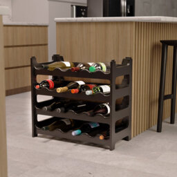Monaco 24 Bottle Floor Wine Bottle Rack
