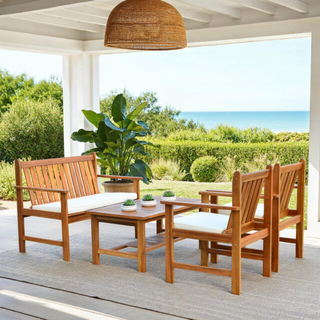 Outdoor Chilton 4 Seater Sofa Set