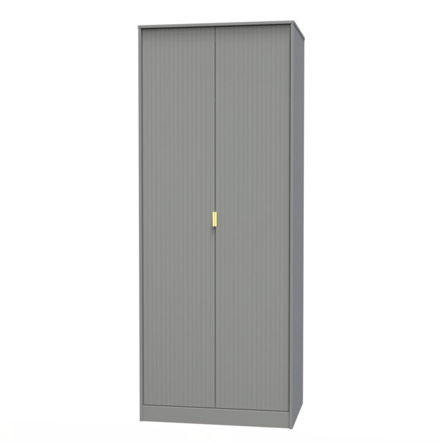 Fully Assembled 2 Door Wardrobe