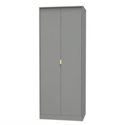 Fully Assembled 2 Door Wardrobe