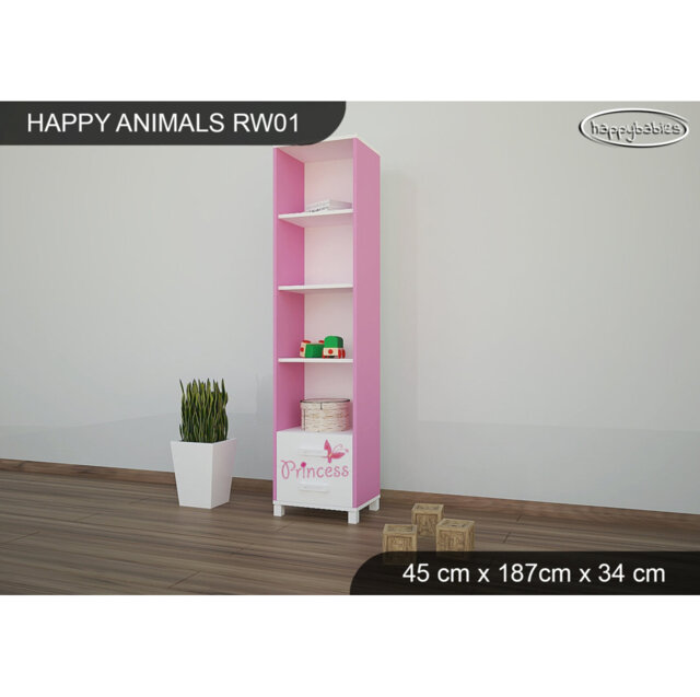 187cm H X 45cm W Cube Unit Kids Bookcase