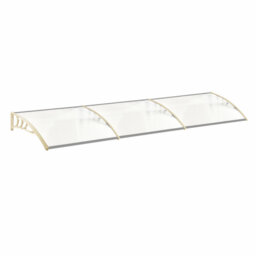 Garden Sanctuary 270 W x 100 D Window Door Awning Canopy with Brackets