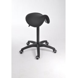 Adjustable Height Ergonomic Industrial Stool Lab Stool with Removable Casters/Wheels