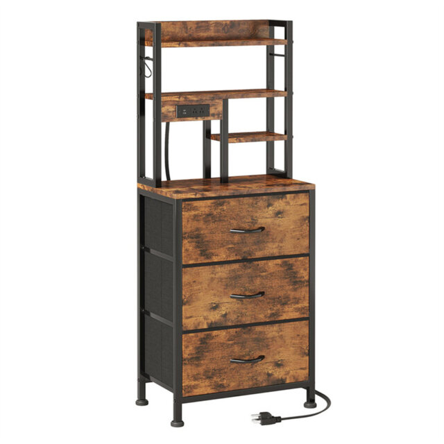 40 cm W Bedside Table