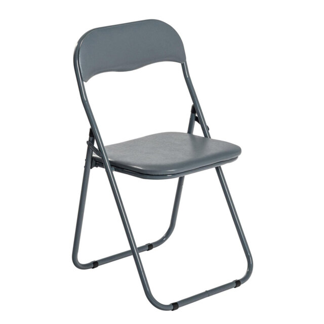 Metal Frame Foldable Desk Chair