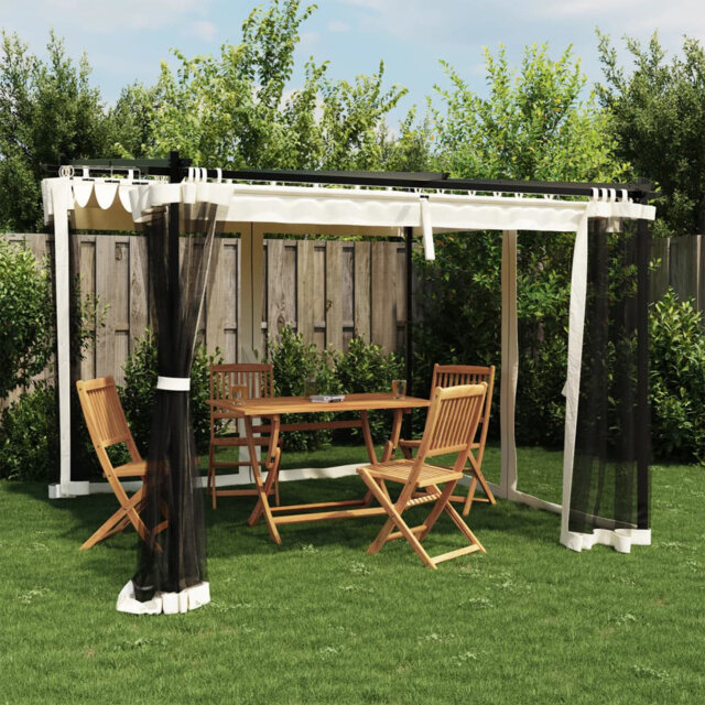 Catonya 10 Ft. W x 10 Ft. D Aluminum Soft-top Gazebo