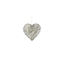 Wicker Heart Shaped Wreath