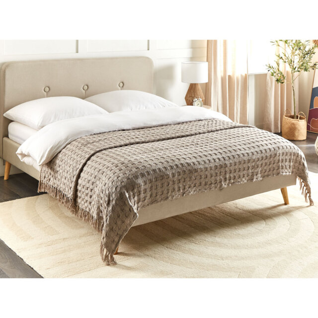 BERE Cotton No Pattern Bedspread