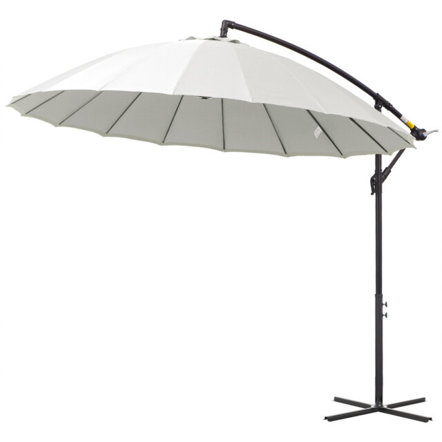 Brunk 296cm Cantilever Parasol with Crank Lift