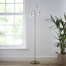 Fohoren 165cm Antique Brass Tree Floor Lamp