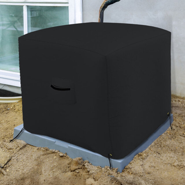 High Density Waterproof Outdoor Air-Conditioner Cover, Durable & UV-Resistant Patio Square AC Cover