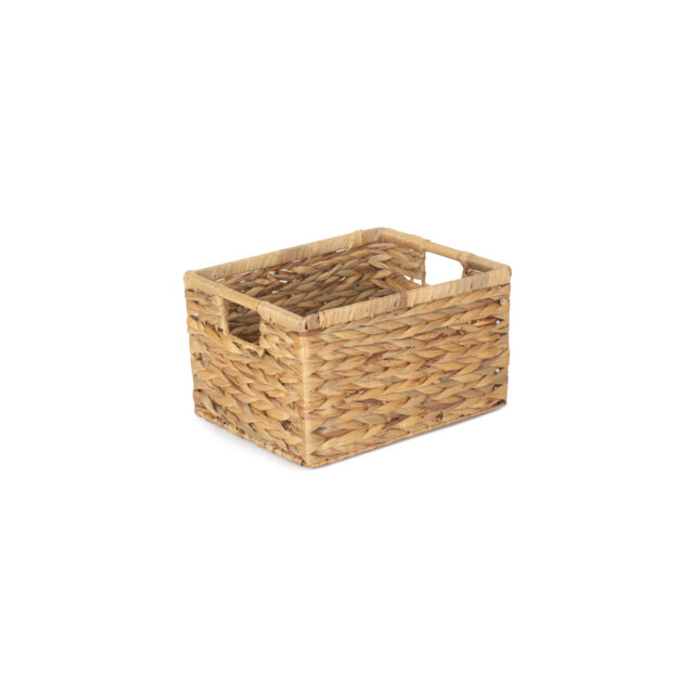 Wicker Water Hyacinth Storage Basket