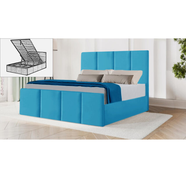 Upholstered Ottoman Storage Bed