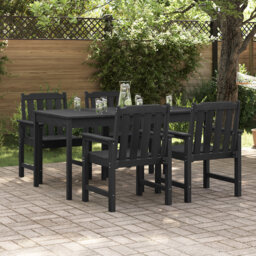 Garden Chair Polyethylene Outdoor Seating Modern Patio Furniture Lawn
