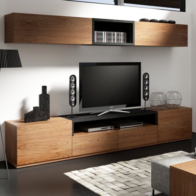 "Temple Unfinished Entertainment Centre for TVs up to 60"""
