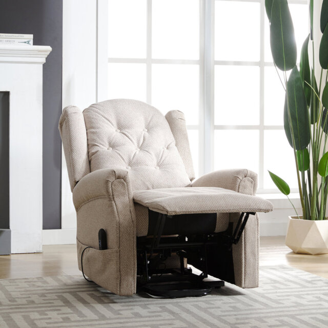 Aagand 82cm Wide Lift Assist Recliner with Massager