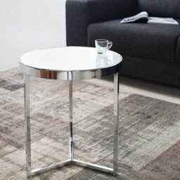 Courcelles Glass Top End Table