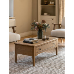 Four Leg Coffee Table with Storage