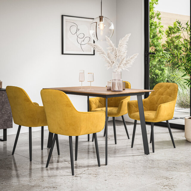 Ahlayna 6 - Person Dining Set