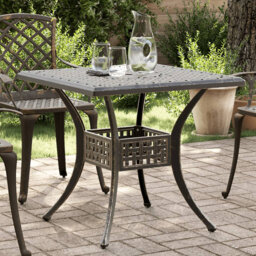 Astoria Grand Garden Table 80X80x75 Cm Aluminium