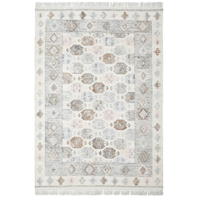 Abstract Hand Woven 200cm X 290cm Indoor / Outdoor Area Rug