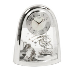 Virden Analogue Plastic / Acrylic Quartz Movement / Crystal Tabletop Clock