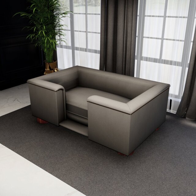 Baggs Leather Pet Bed