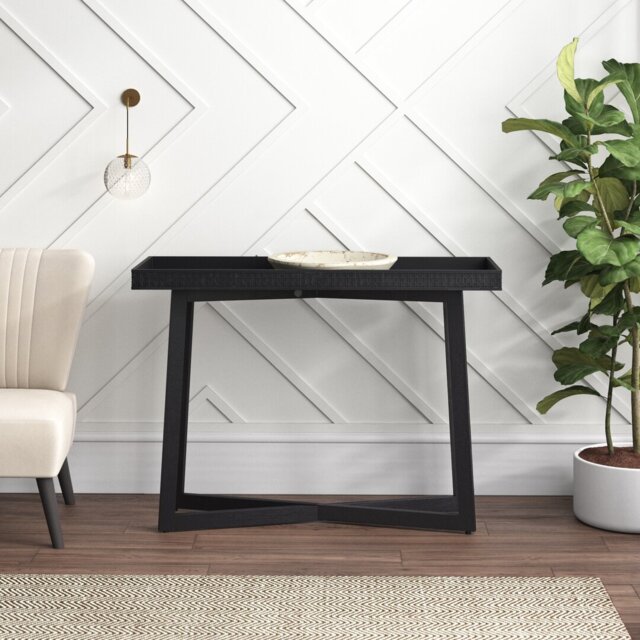 Cassilyn 110Cm Solid Wood Console Table