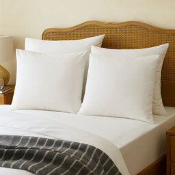 Frede White 1000 Thread Count Luxe Square Continental Pillowcase Pair