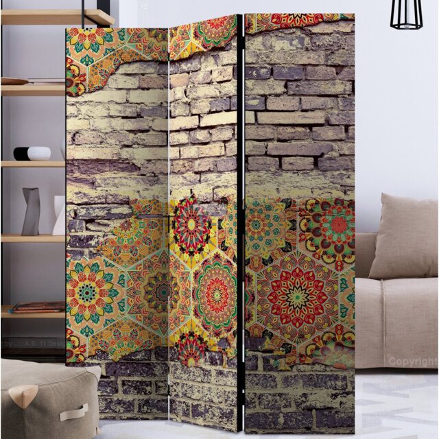 Giguere 172cm H Solid Wood Folding Room Divider