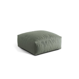 Carlens 106cm Wide Solid Colour Pouffe Ottoman