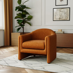 Esly 82Cm Wide Barrel Chair