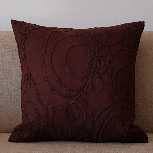 Broady Abstract Square Cushion