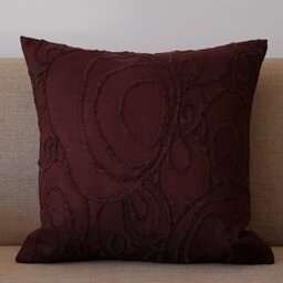 Broady Abstract Square Cushion
