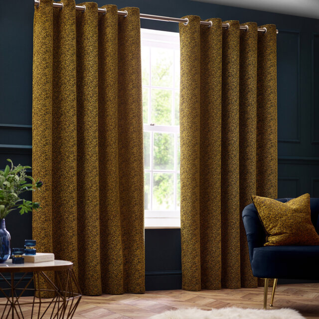 Chenille Room Darkening Eye Curtains