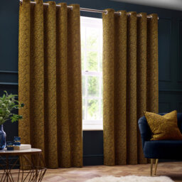 Chenille Room Darkening Eye Curtains