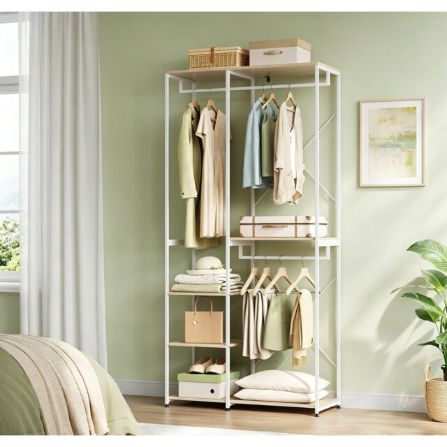 Mahurin 90cm Clothing Rack