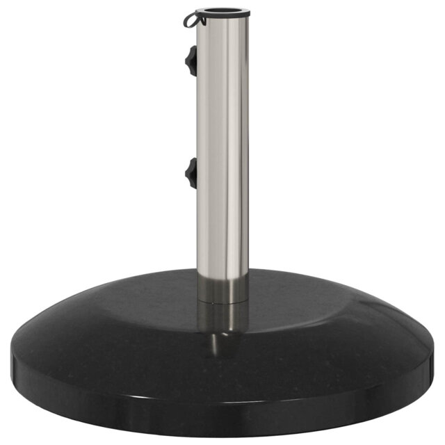Parasol Base for 40-50 mm Pole Granite and Stainless Steel Patio Holder