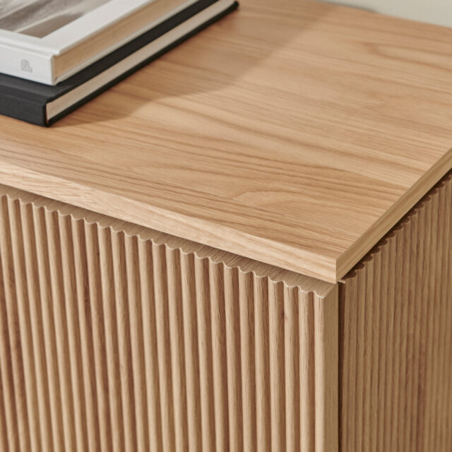 Penny Pillar Hallway Living Room Sideboard Storage - Simple & Elegant Scandi Style