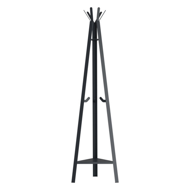 Huri Steel Freestanding 7 - Hook Coat Stand