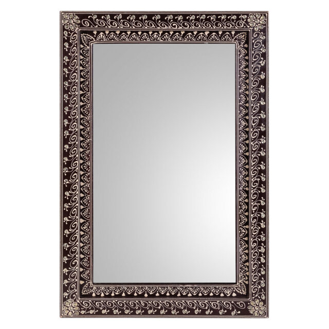 Frankenmuth Wood Flat Wall Mirror