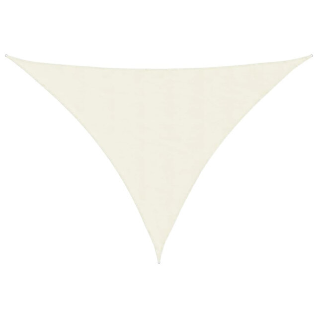 Cantero 100% Polyester Oxford 7m x 5m x 5 m Triangle Shade Sail
