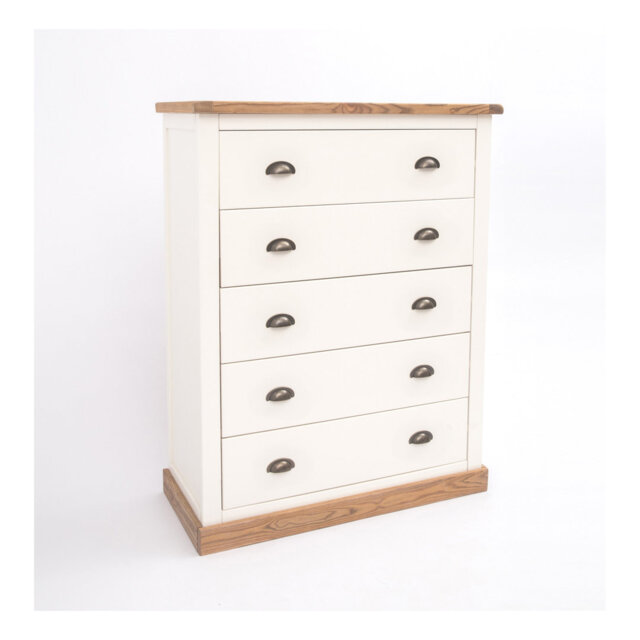 5 Drawer 90cm W Chest