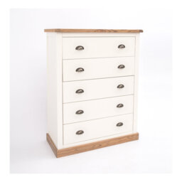 5 Drawer 90cm W Chest
