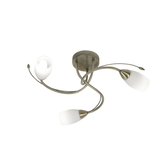 Brainard 3-Light Semi Flush Mount
